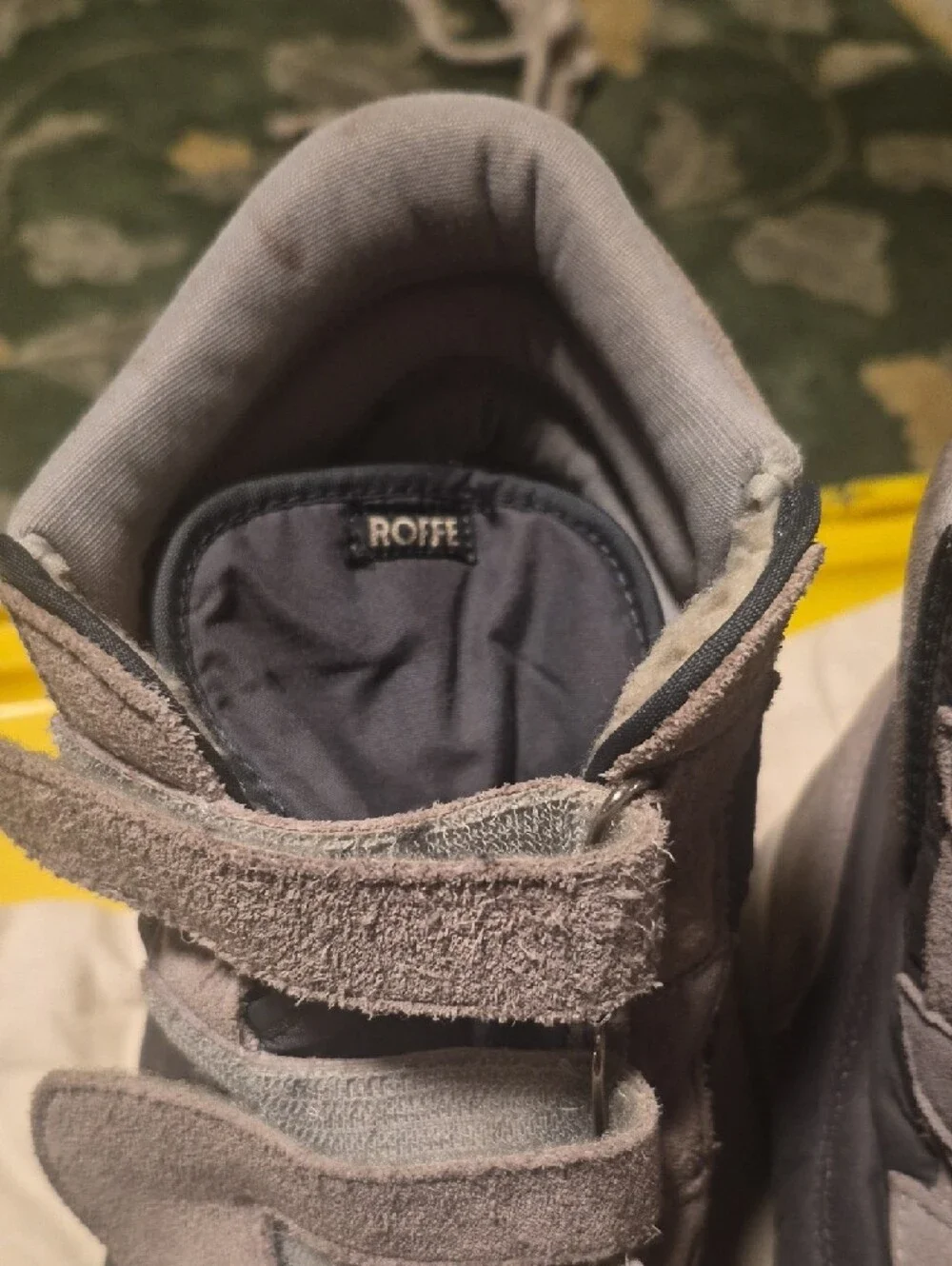 Men's Gray Suede Rain & Snow Boots - Comfortable Grip